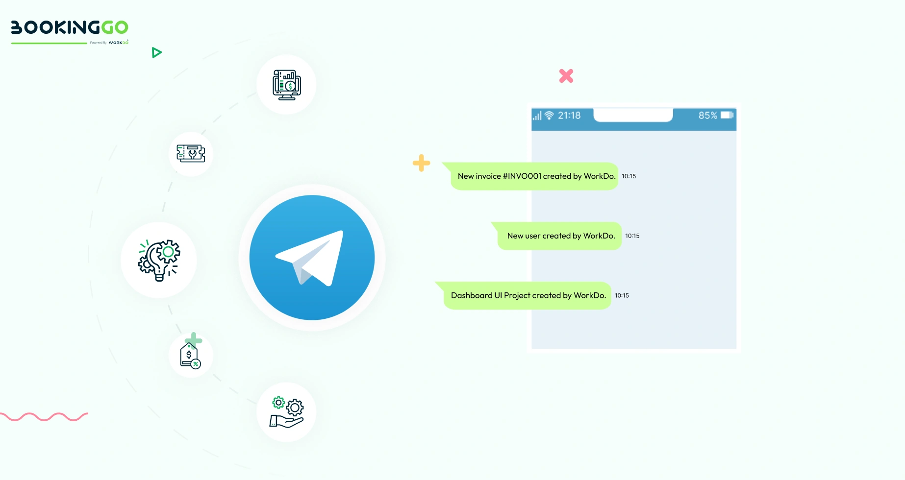 Telegram – BookingGo SaaS Add-On