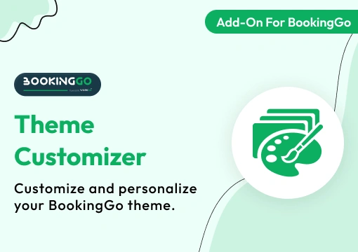 Theme Customizer – BookingGo SaaS Add-On