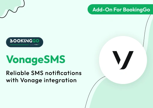 VonageSMS – BookingGo SaaS Add-On