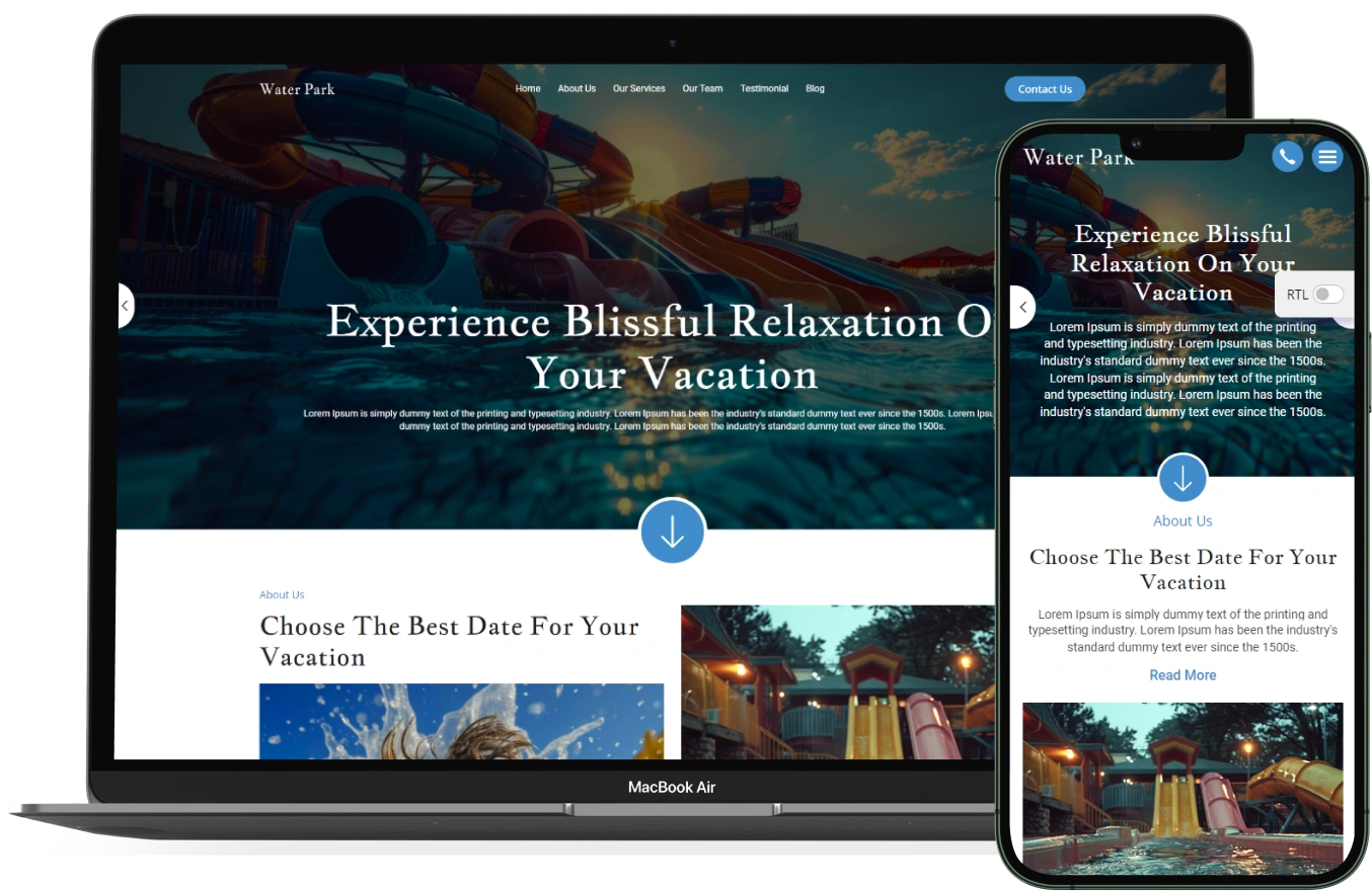 Waterpark – BookingGo SaaS Add-On