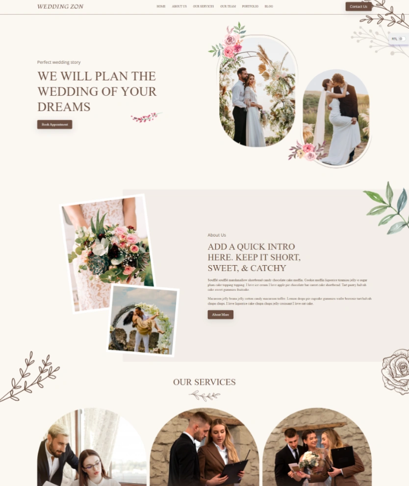 Wedding Planning – BookingGo SaaS Add-On