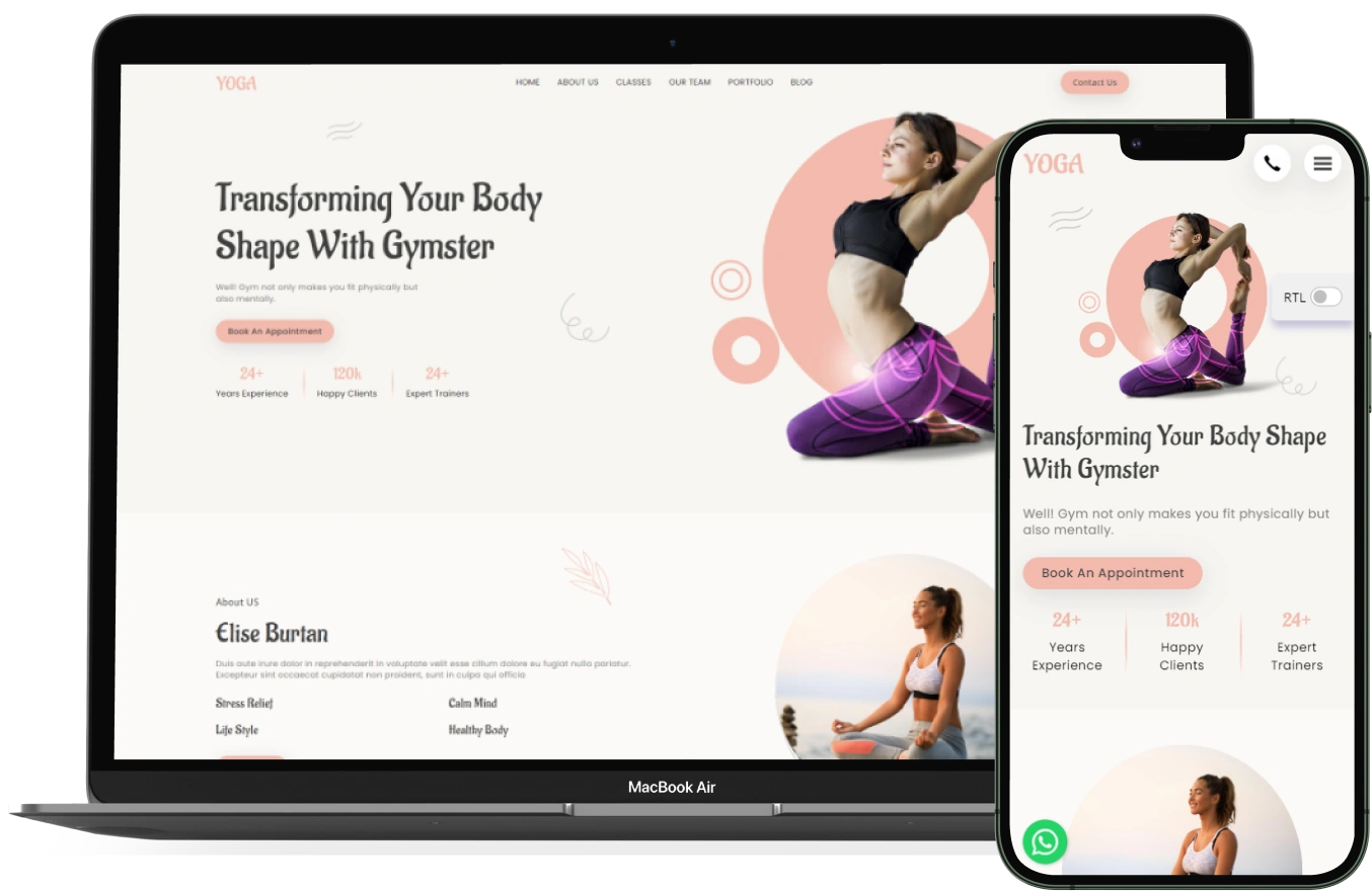 Yoga – BookingGo SaaS Add-On