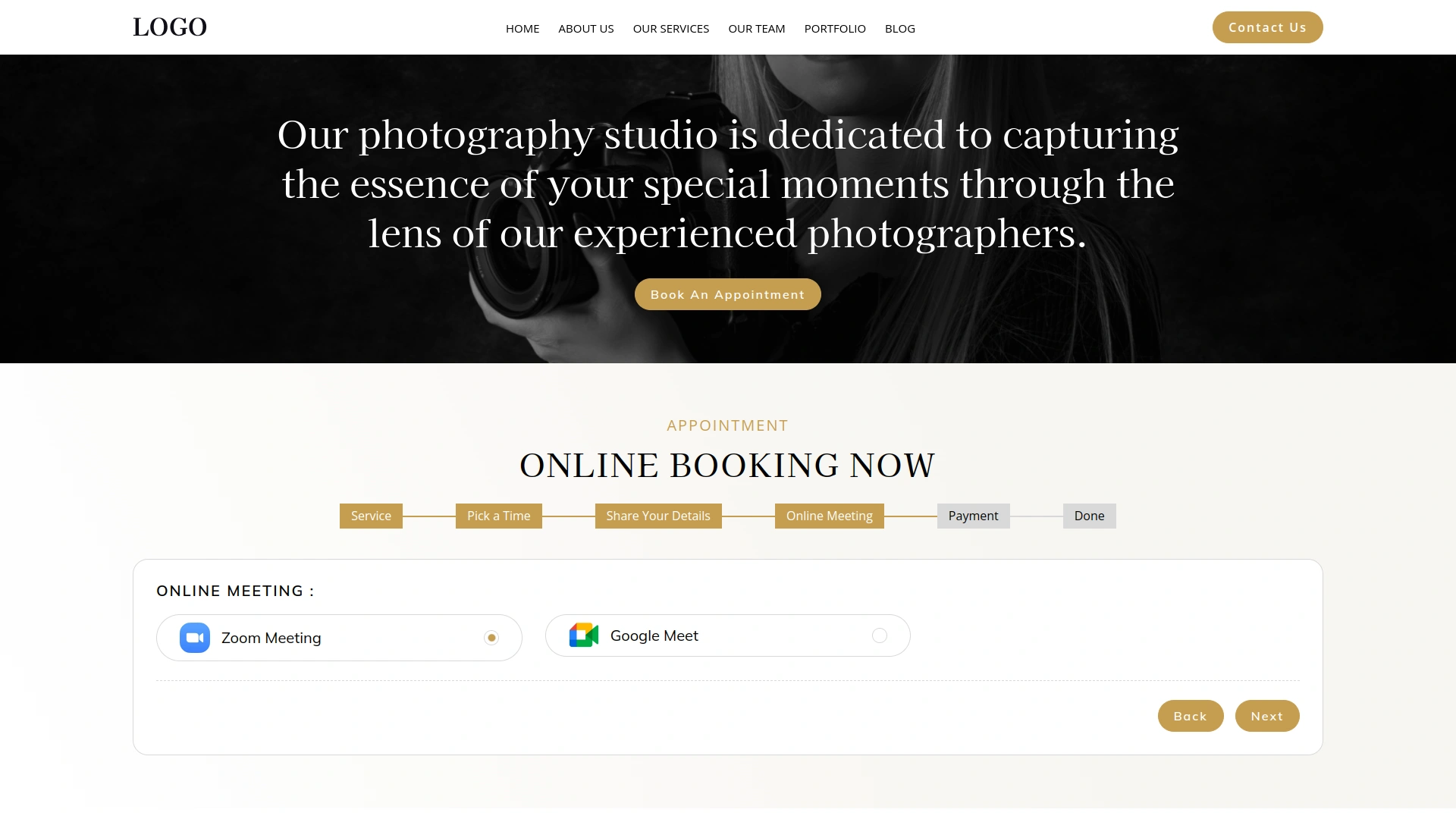 Zoom Meeting – BookingGo SaaS Add-On