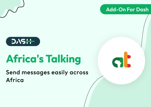 Africa’s Talking – Dash SaaS Add-On