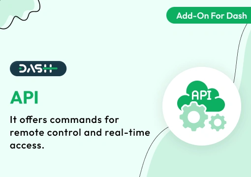 API – Dash SaaS Add-On