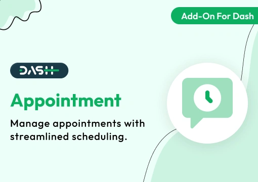 Appointment – Dash SaaS Add-On