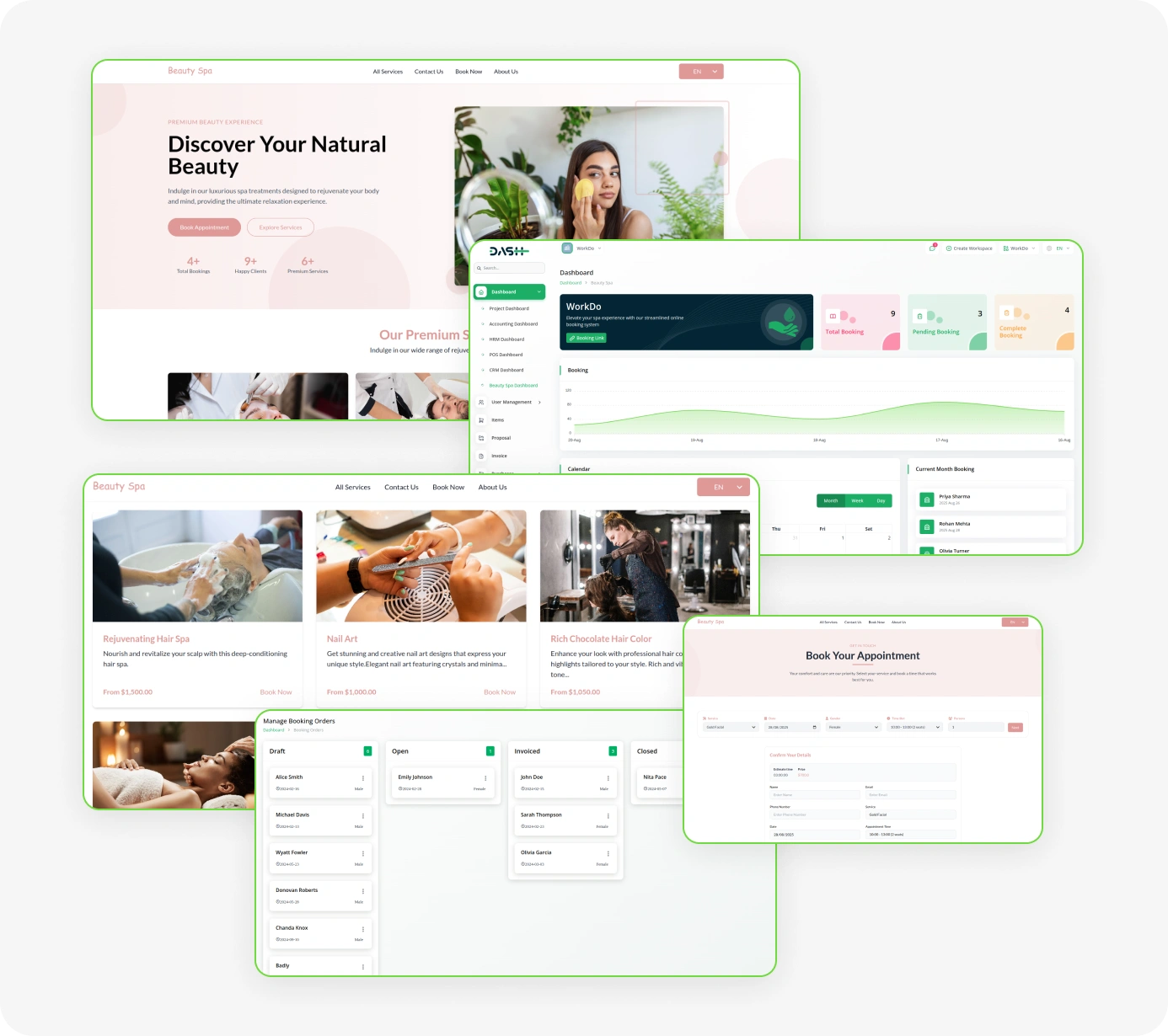 Beauty Spa Management