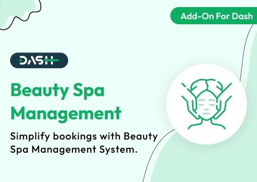 Beauty Spa Management – Dash SaaS Add-On