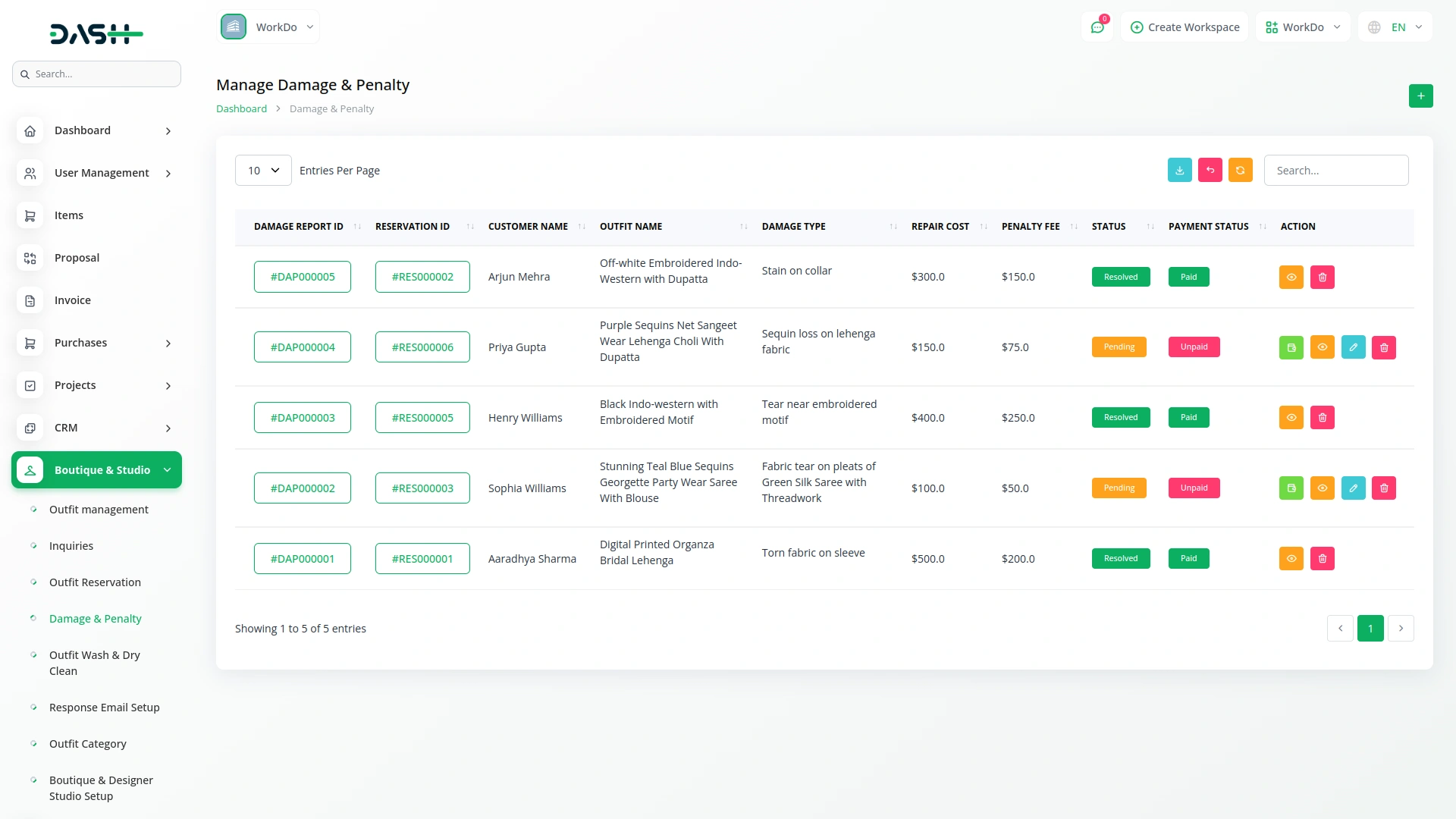 Boutique & Designer Studio