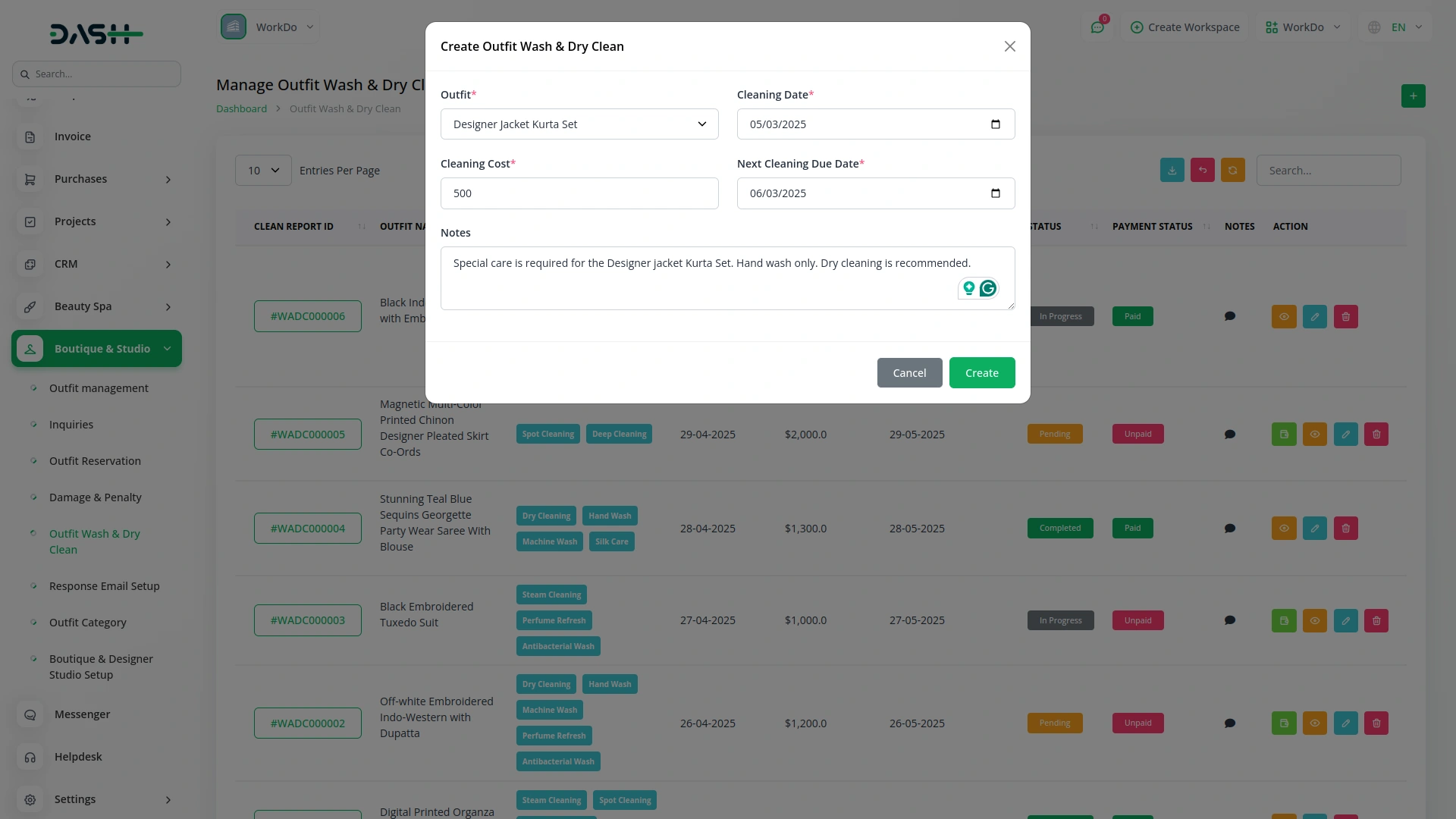 Boutique & Designer Studio