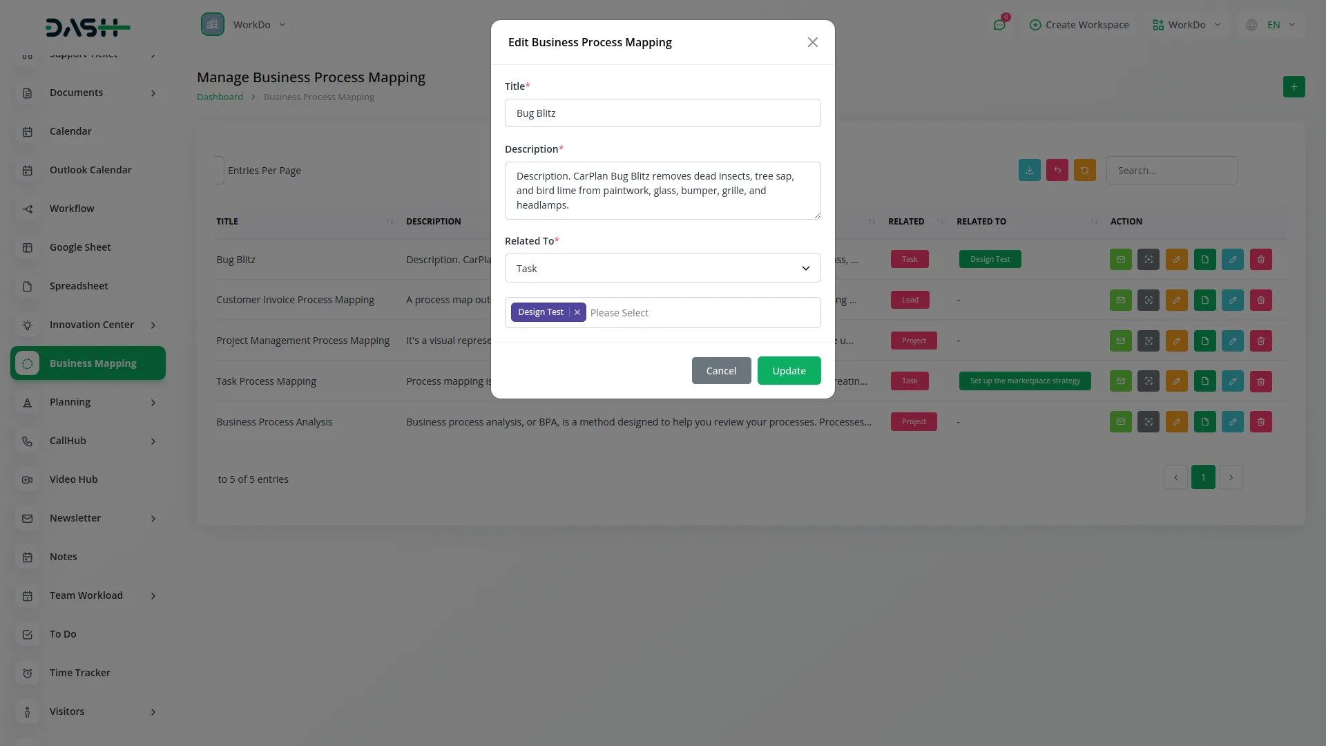 Business Process Mapping