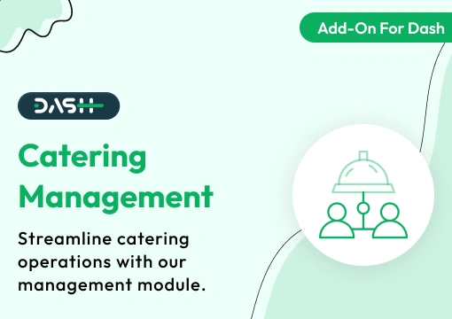 Catering Management – Dash SaaS Add-On