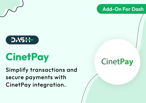 CinetPay – Dash SaaS Add-On