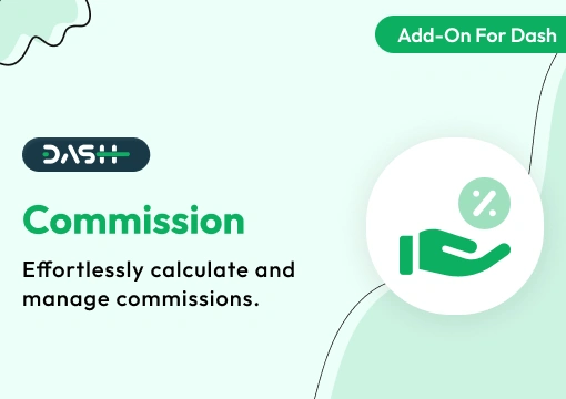 Commission – Dash SaaS Add-On
