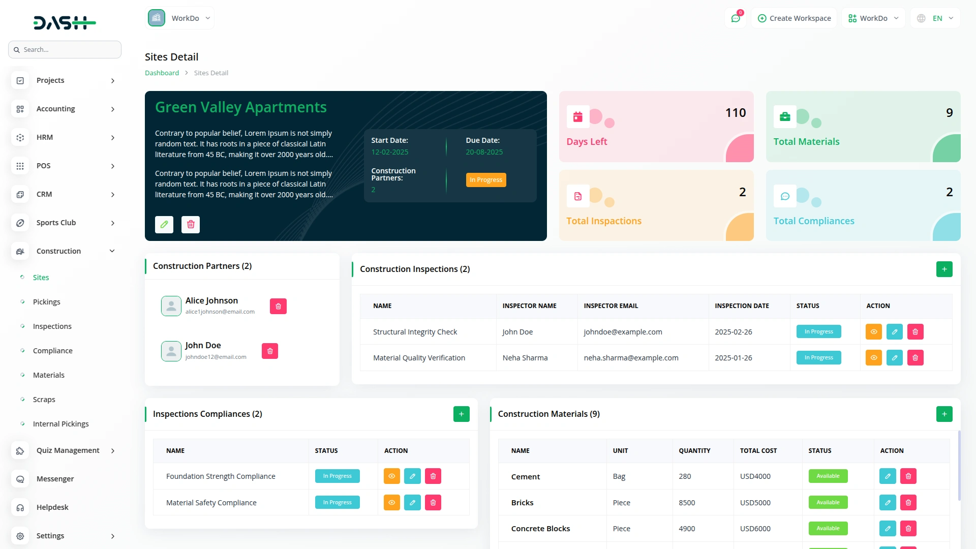 Construction Management