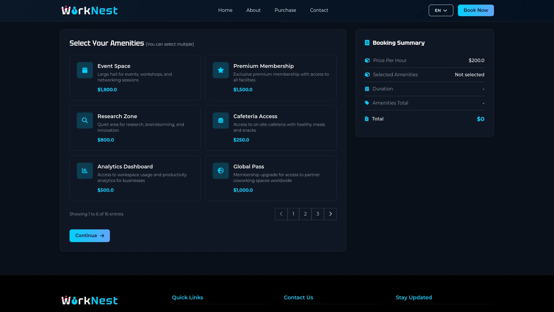 Coworking Space Management