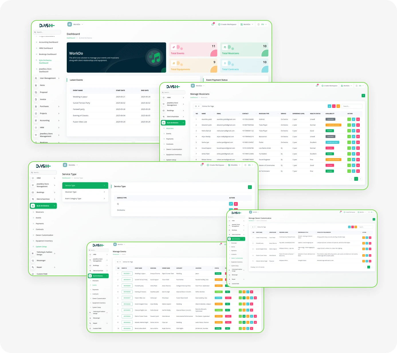 DJ And Orchestra Management