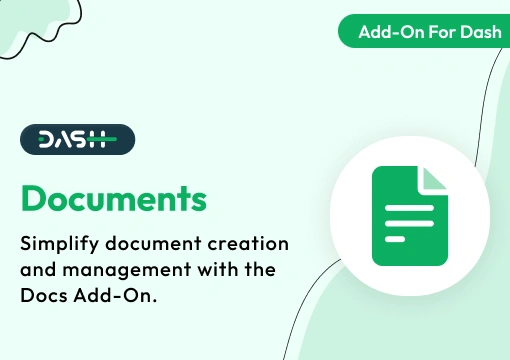 Documents – Dash SaaS Add-On