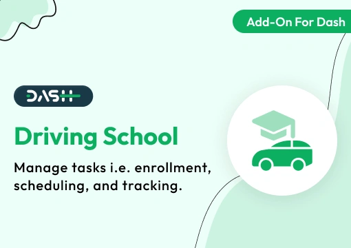 Driving School – Dash SaaS Add-On