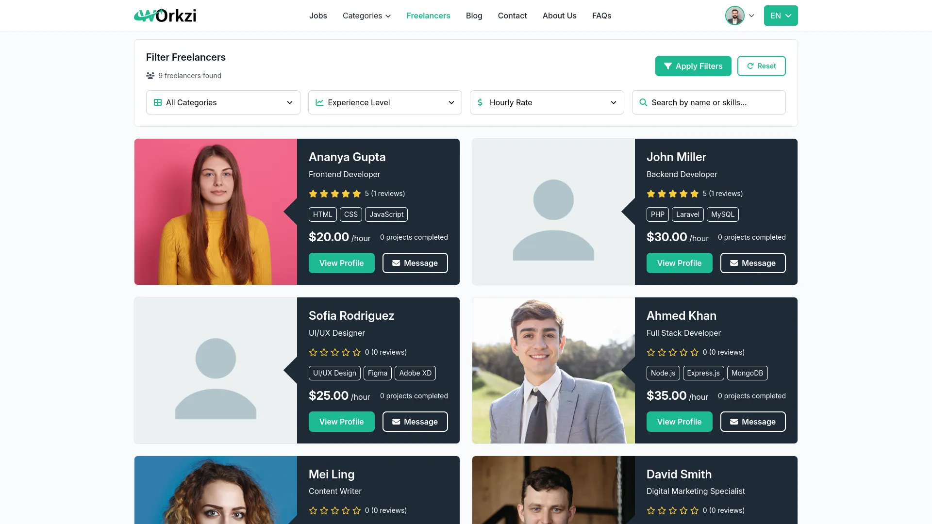 Freelancing Platform