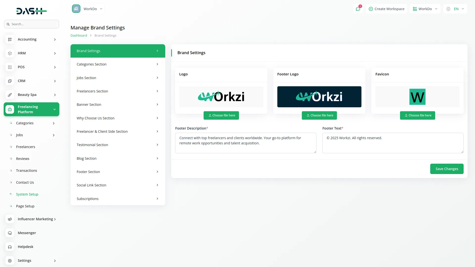 Freelancing Platform