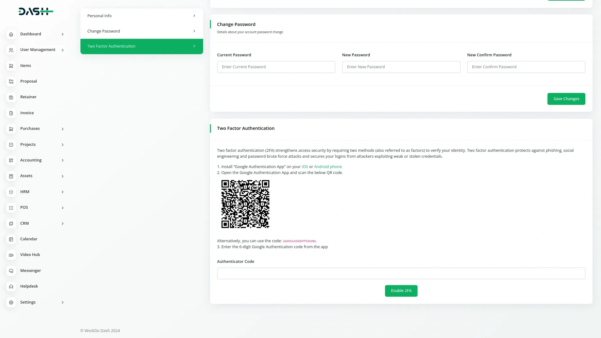 Google Authentication