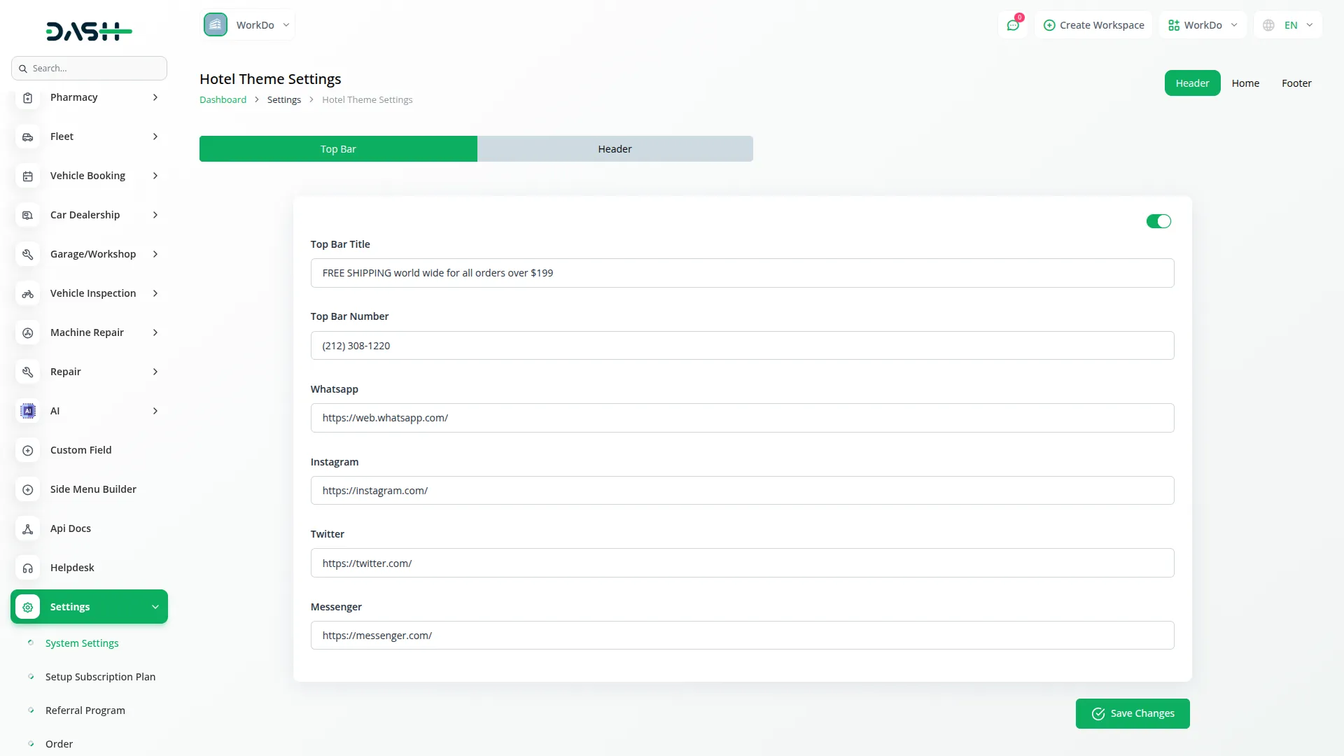 Hotel Room Management