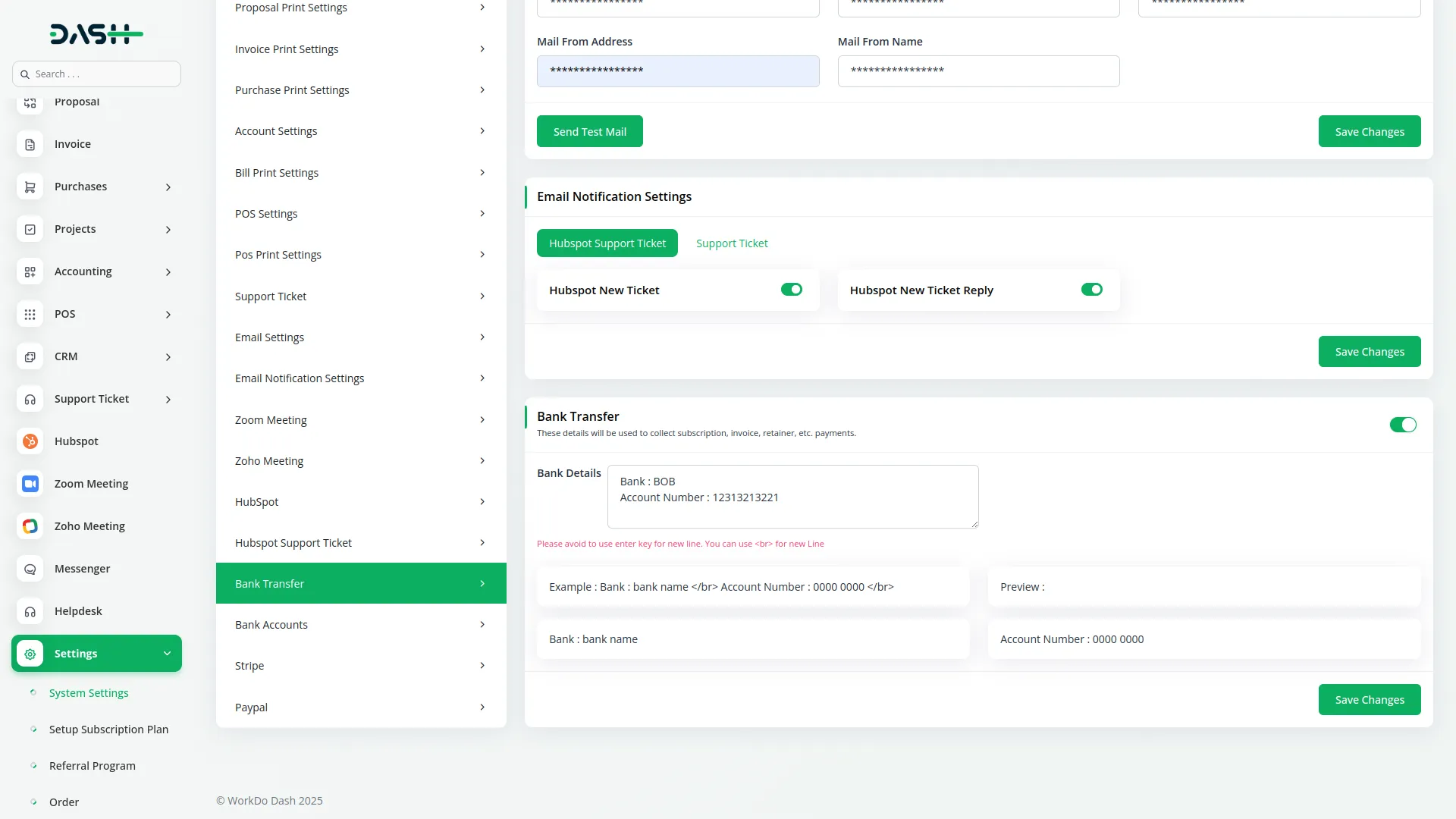 Hubspot Support Ticket