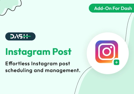 Instagram Post – Dash SaaS Add-On