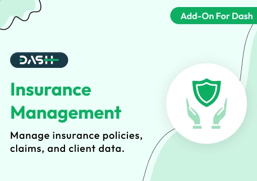 Insurance Management – Dash SaaS Add-On