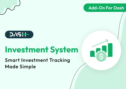 Investment System – Dash SaaS Add-On