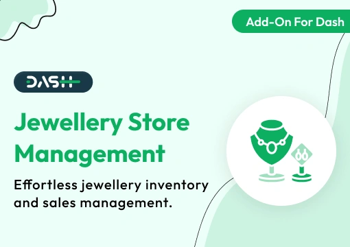 Jewellery Store Management – Dash SaaS Add-On