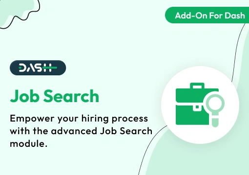 Job Search – Dash SaaS Add-On