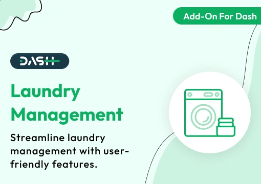 Laundry Management – Dash SaaS Add-On