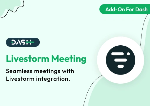 Livestorm Meeting – Dash SaaS Add-On