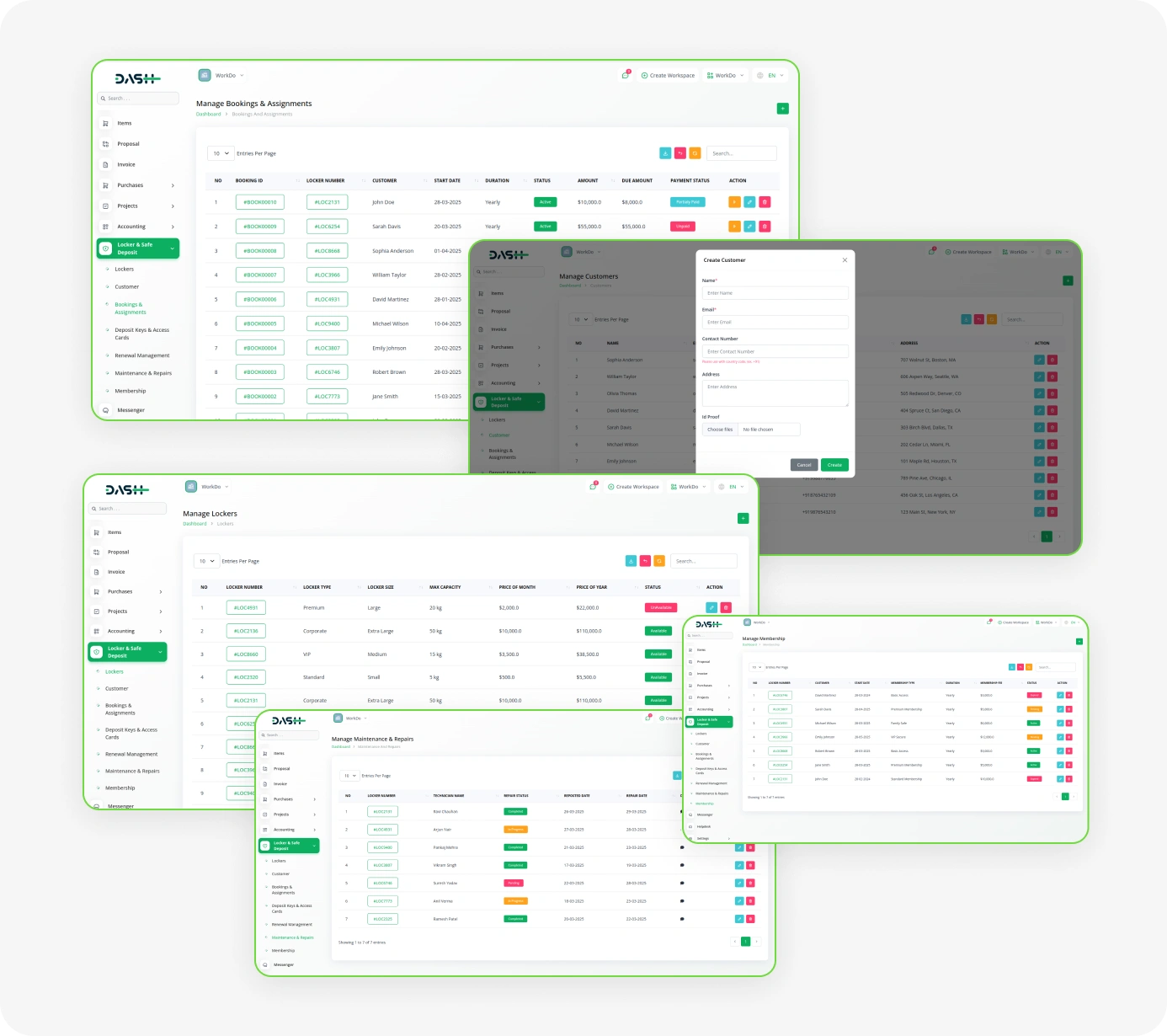 Locker & Safe Deposit