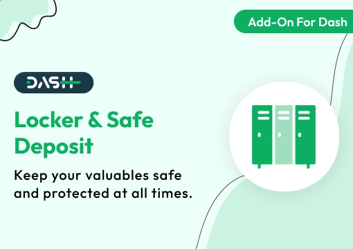 Locker & Safe Deposit – Dash SaaS Add-On