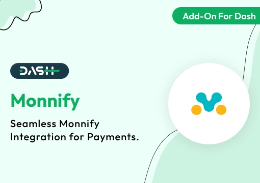 Monnify – Dash SaaS Add-On