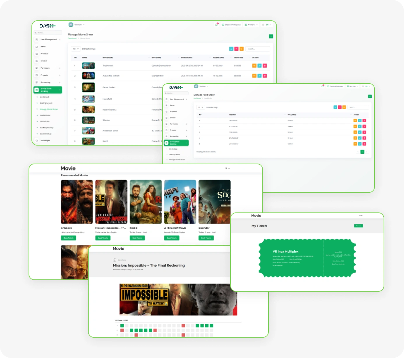 Movie Show Booking System