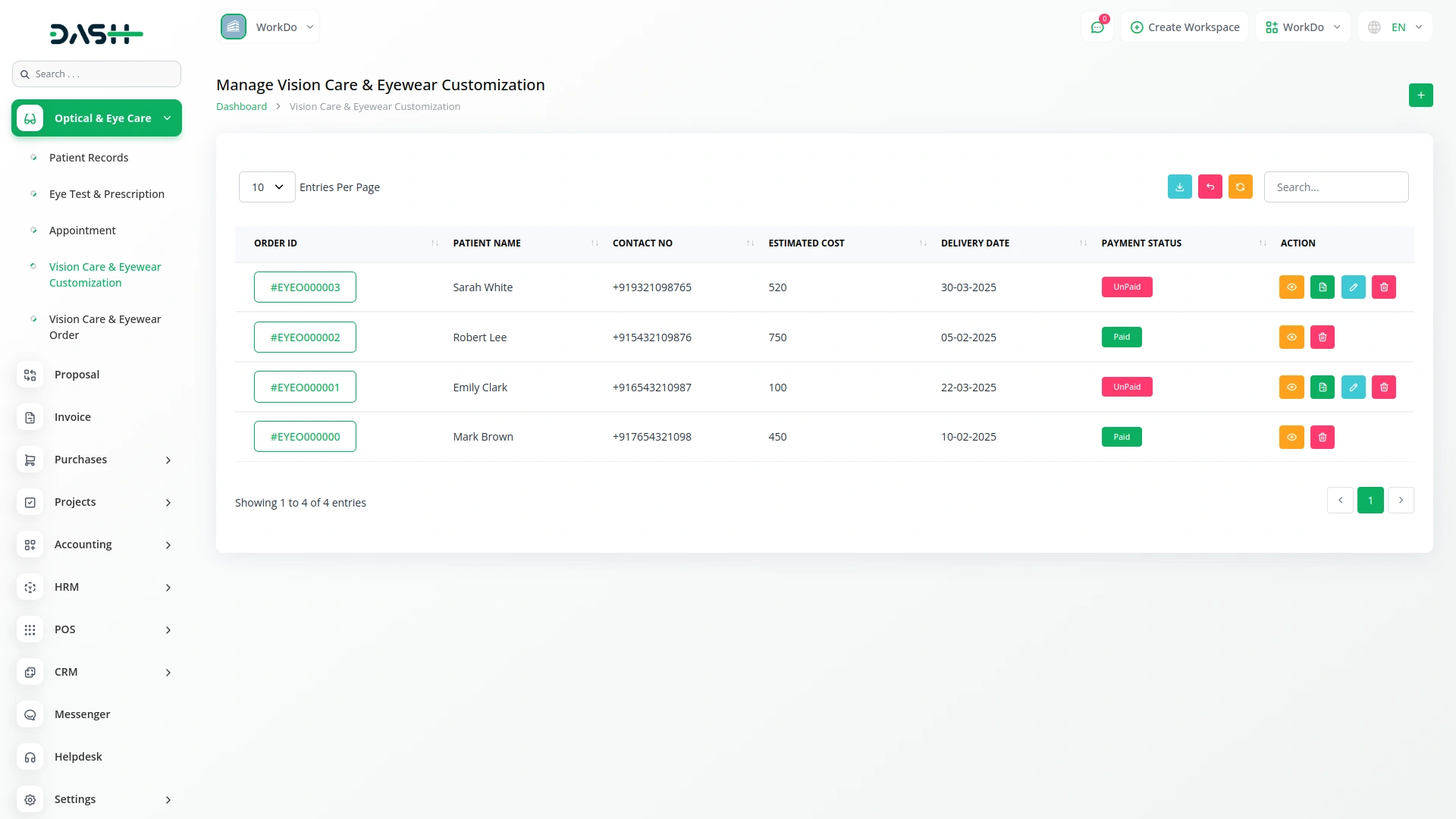 Optical & Eye Care Center