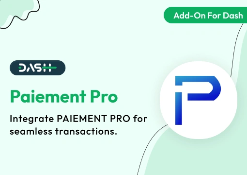 Paiement Pro – Dash SaaS Add-On