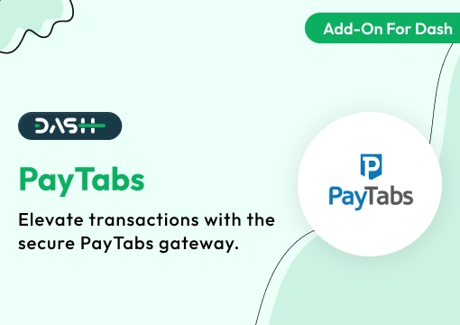 PayTabs – Dash SaaS Add-On