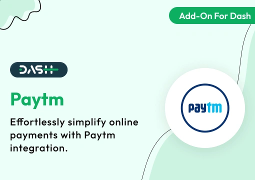 Paytm – Dash SaaS Add-On