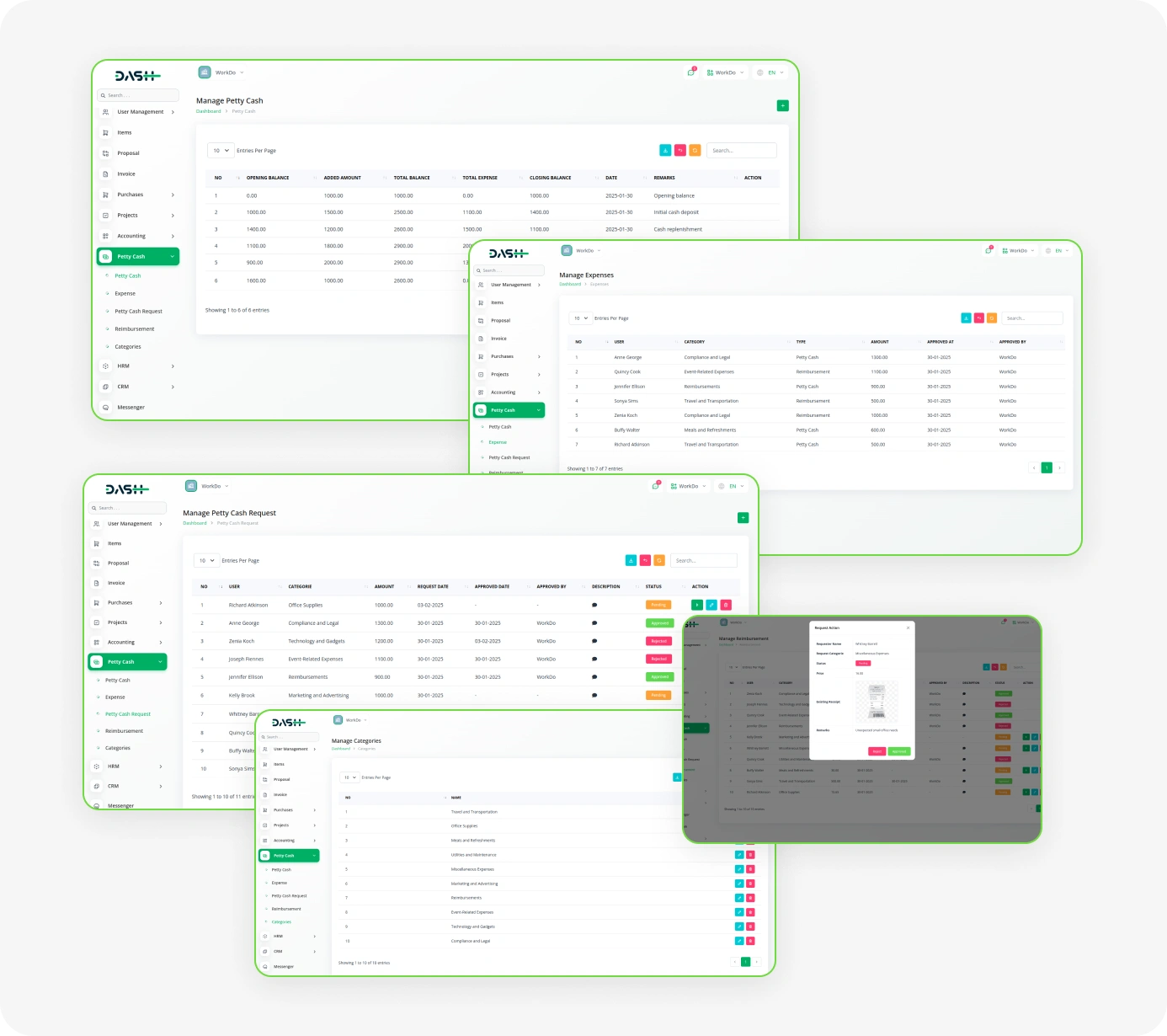 Petty Cash Management