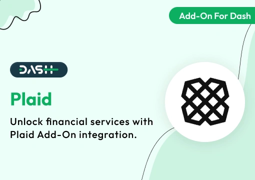 Plaid – Dash SaaS Add-On