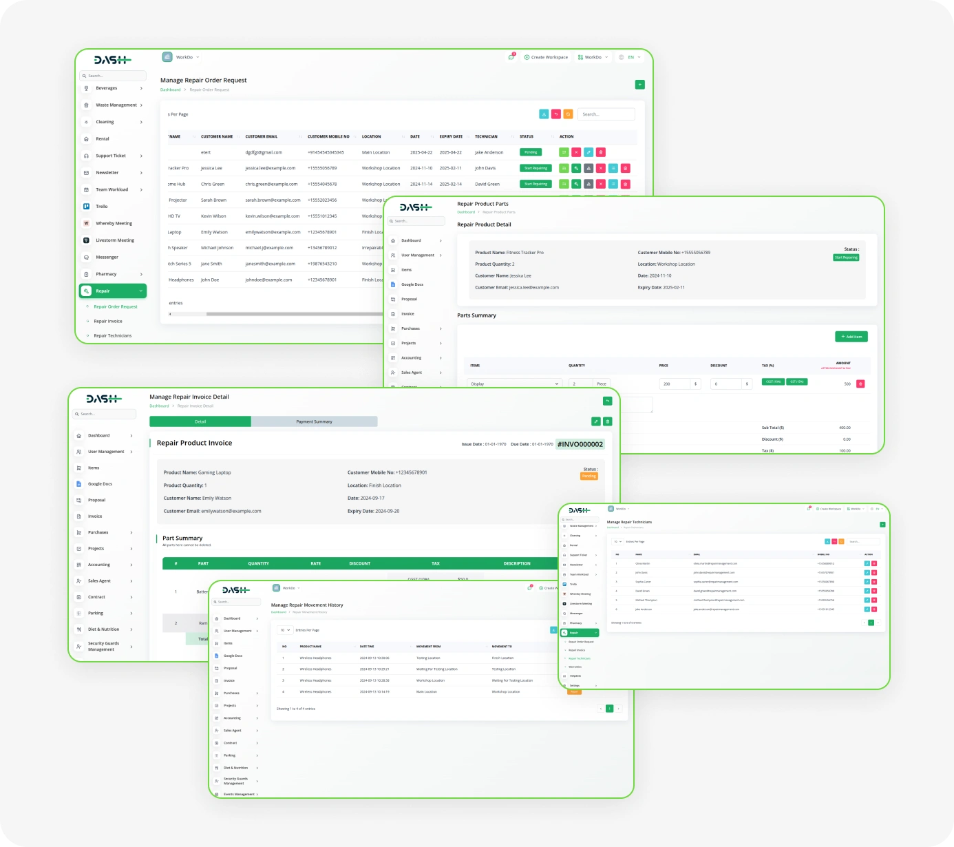 Repair Management System