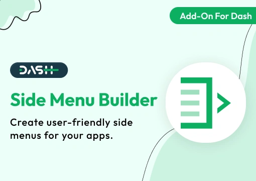 Side Menu Builder – Dash SaaS Add-On