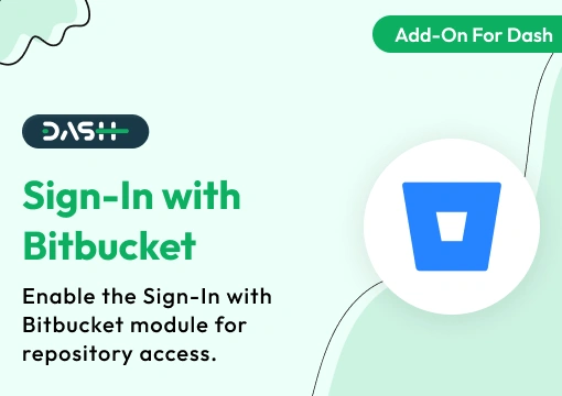 Sign-In With Bitbucket – Dash SaaS Add-On