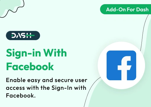 Sign-In With Facebook – Dash SaaS Add-On