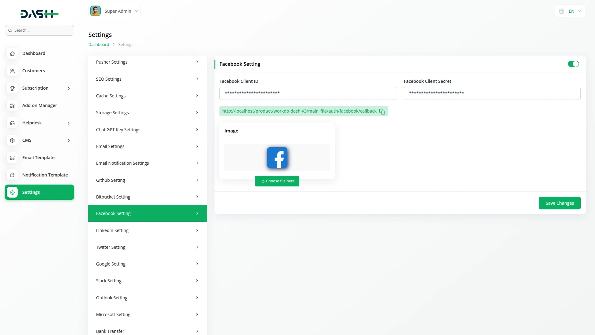 Sign-In With Facebook